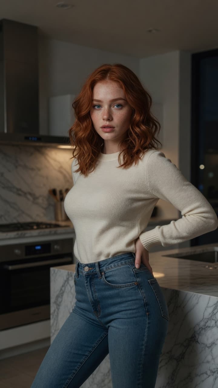 Reagan lingerie reveal under her outfit