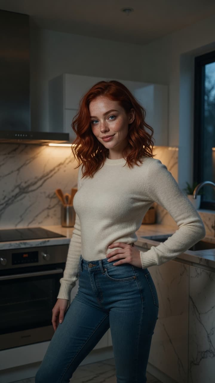Reagan bare beauty bedroom portrait
