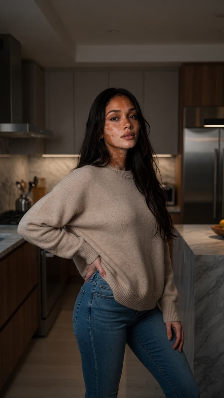 Fernanda sultry after dark portrait