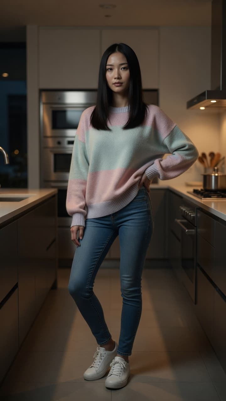Seo-a cheeky rear view tease