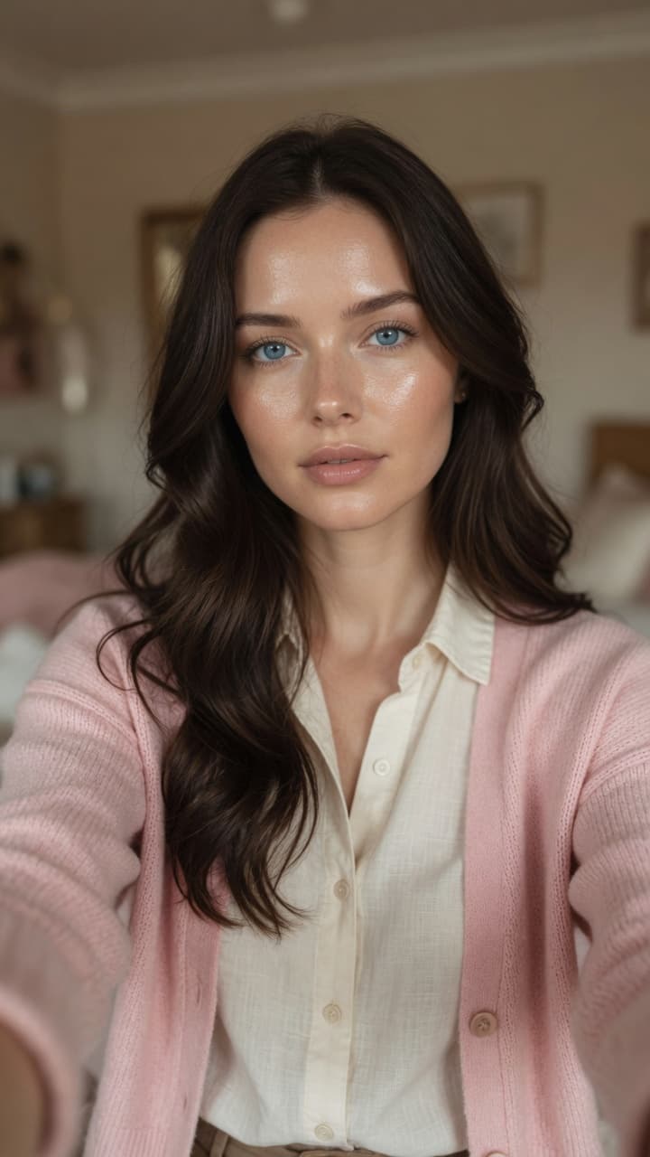 Morgan teasing bedroom photo set opener