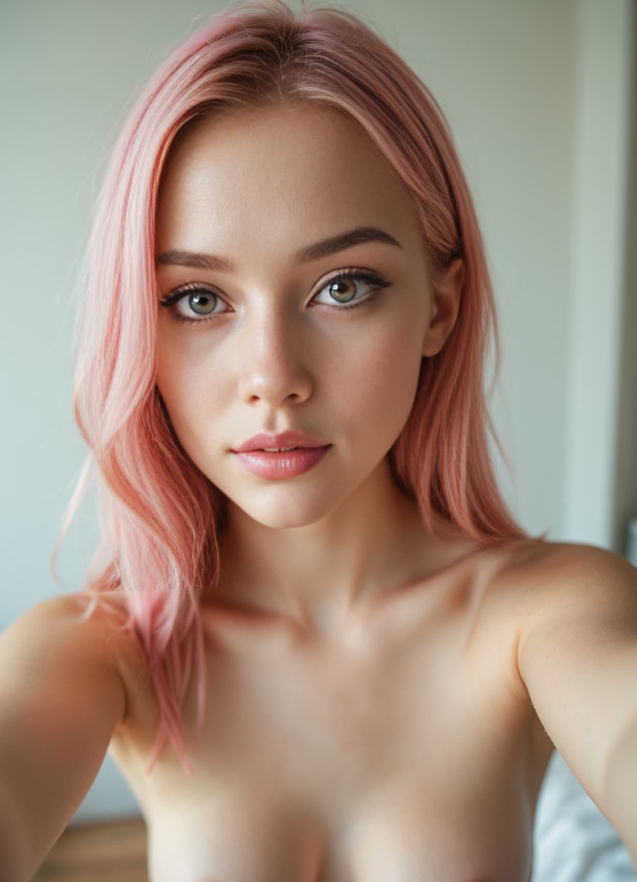 Oksana in soft natural light