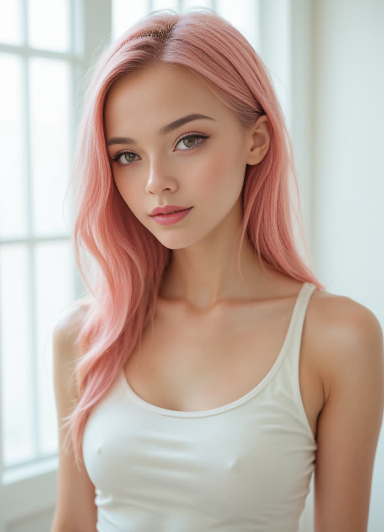 Oksana golden hour bedroom glance