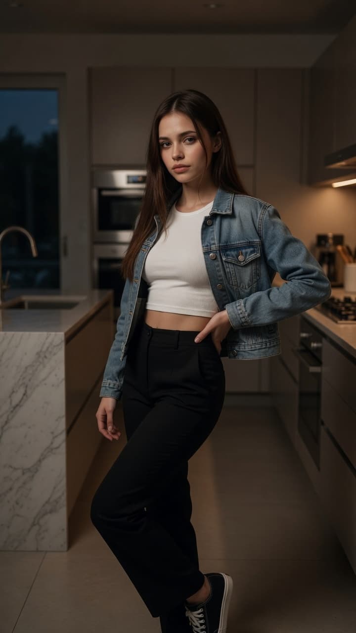 Keaton shorter outfit tease photo