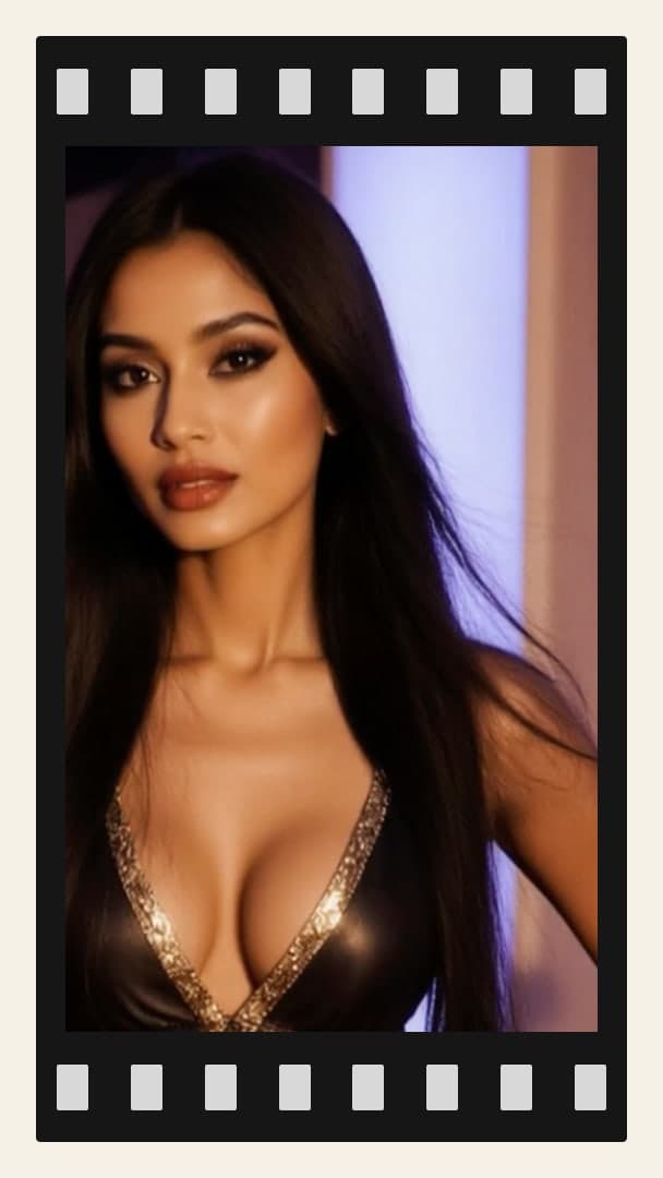 Young adult latina close up portrait