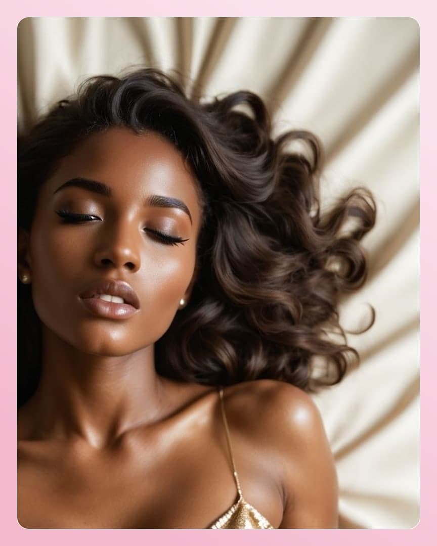 Bedroom sheets, gold sequin top