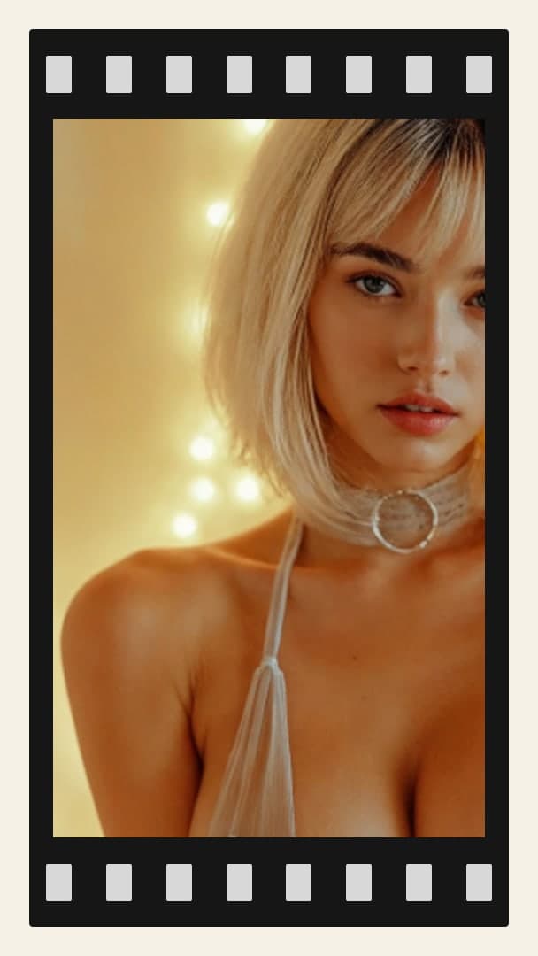 Big natural tits sheer white halter