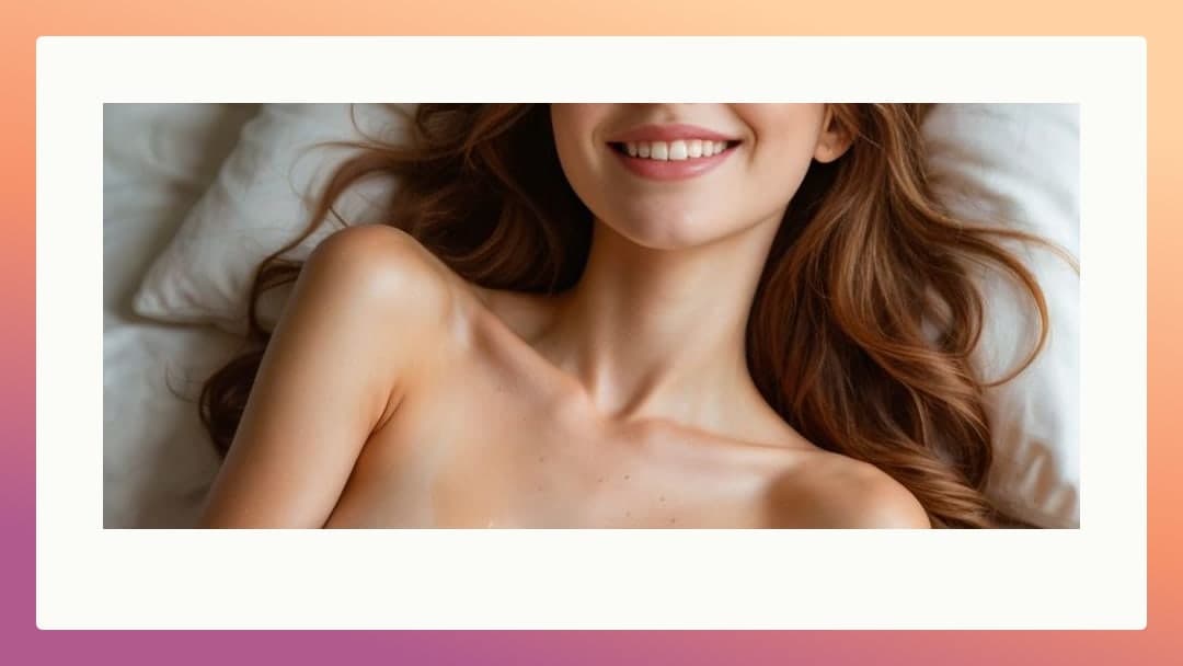 Topless in bedroom morning light
