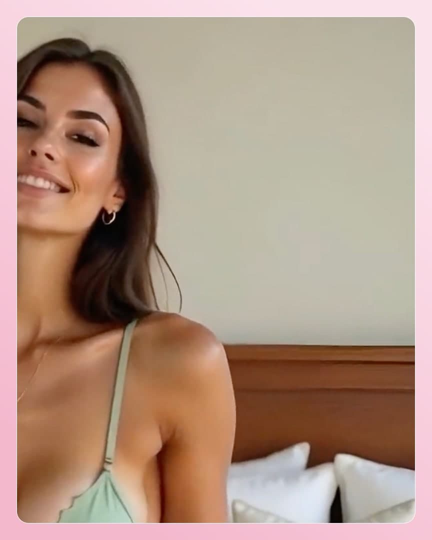 Low angle cleavage in bedroom