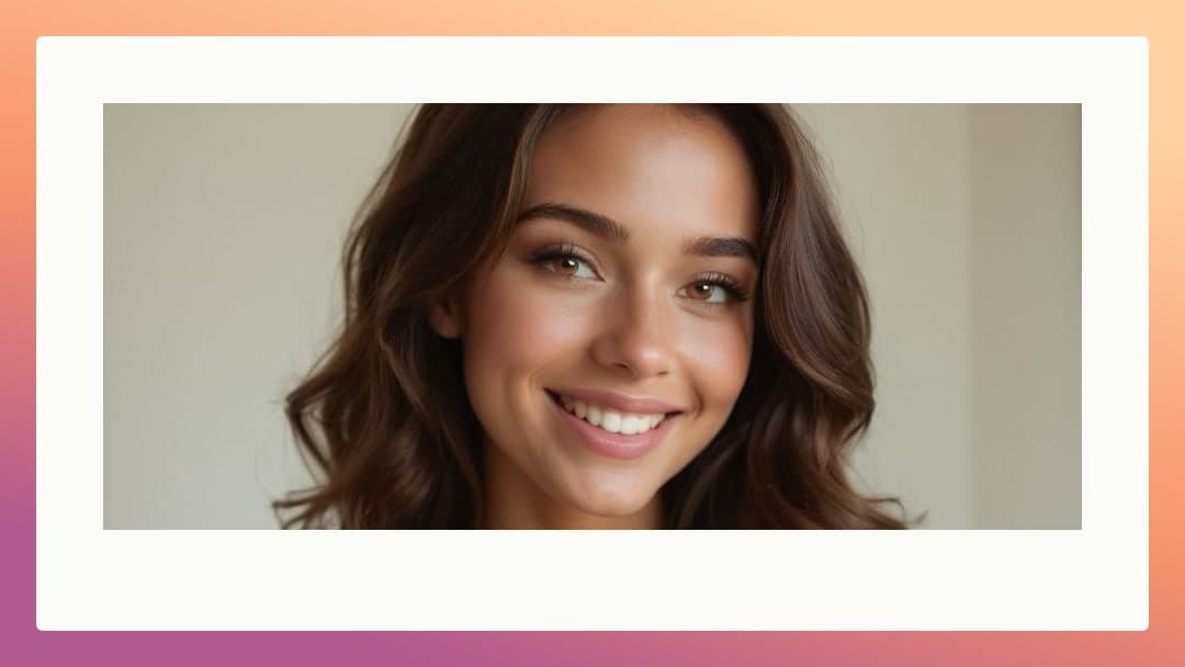 Smiling close-up headshot portrait