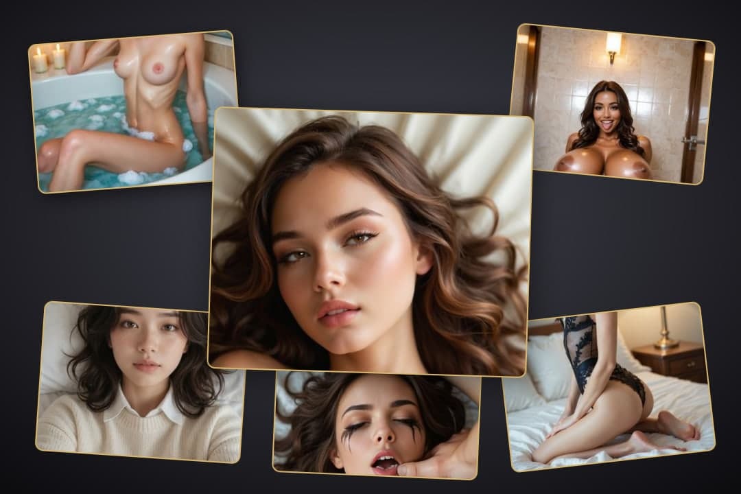 Young adult selfie on white sheets