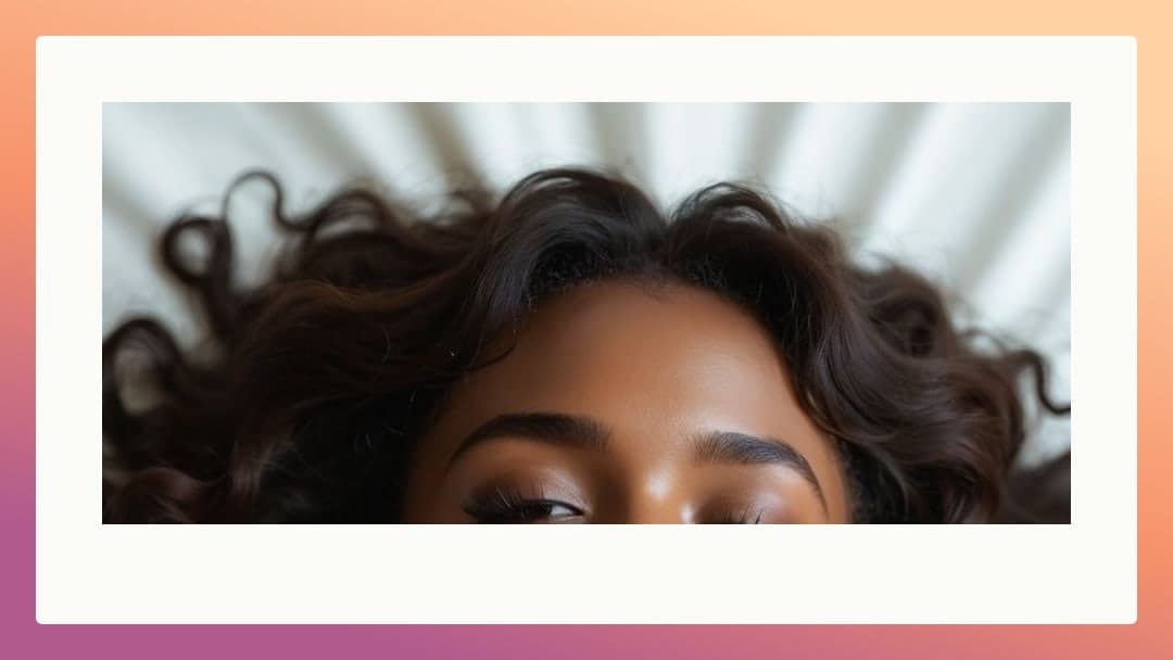 Young adult ebony on white sheets