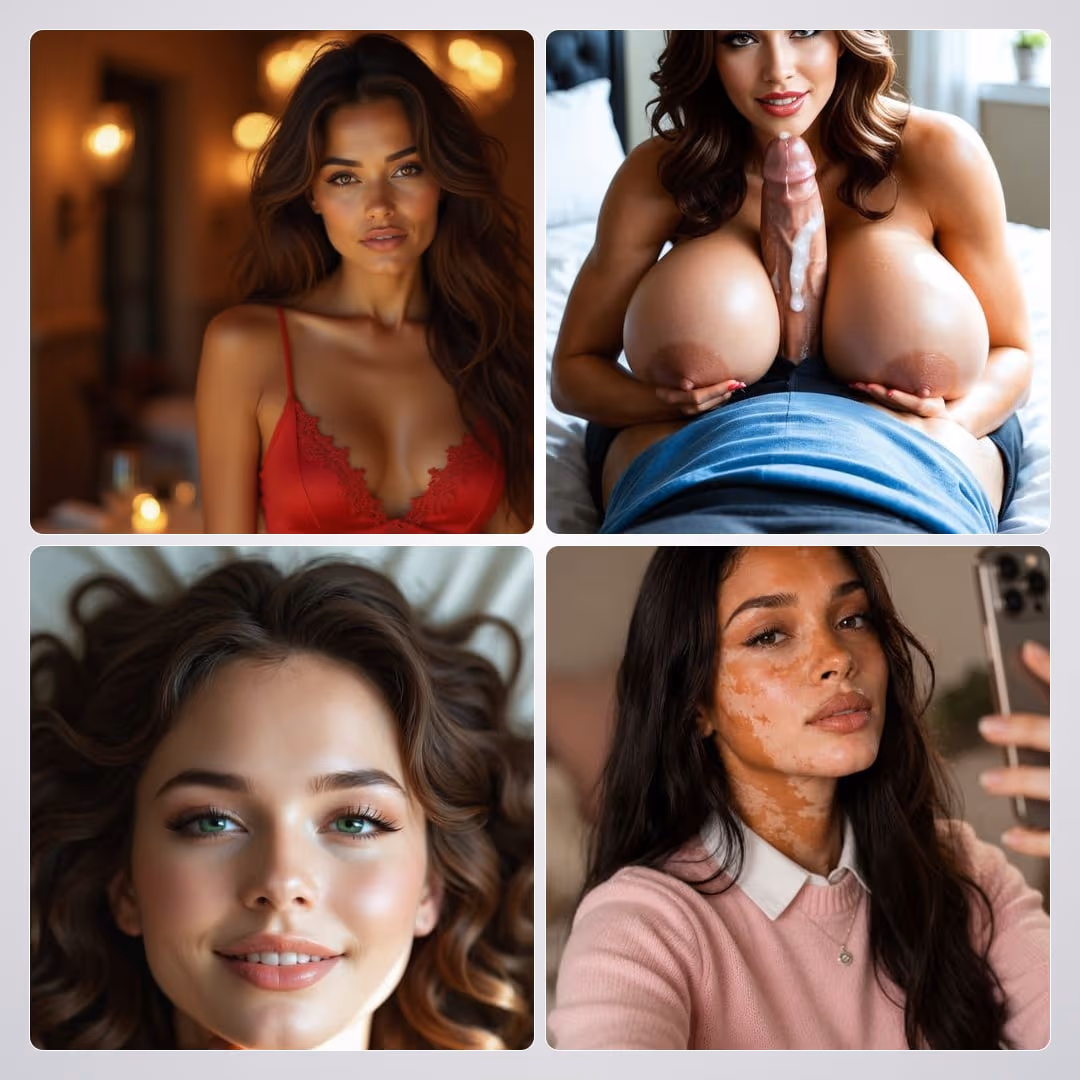Titfuck with cum on chest