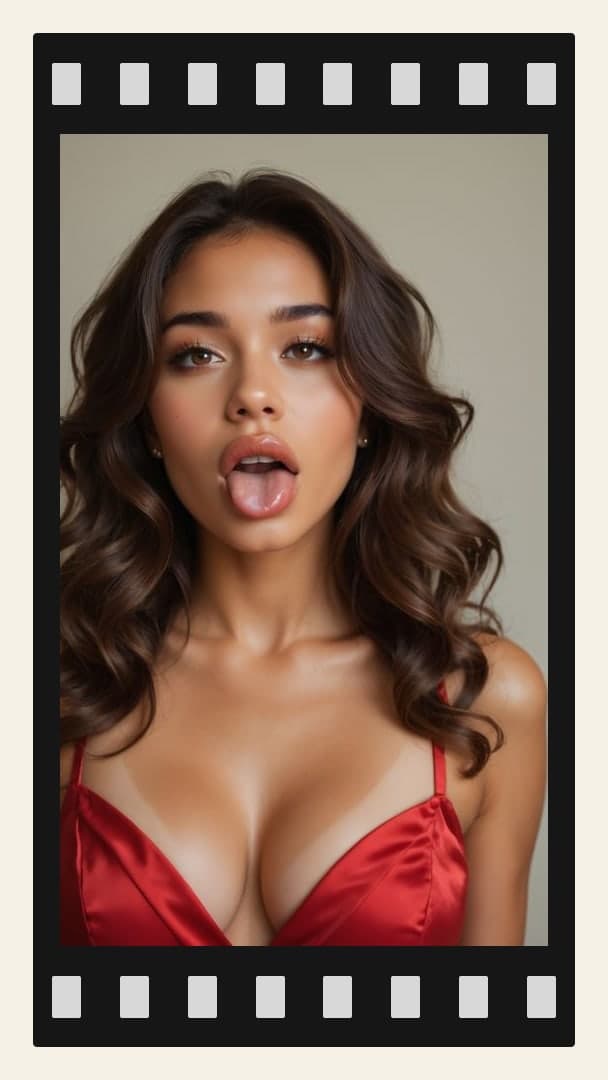 22 year old tongue out selfie