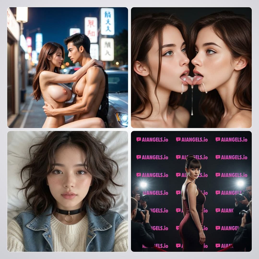 Topless lap ride on Tokyo street