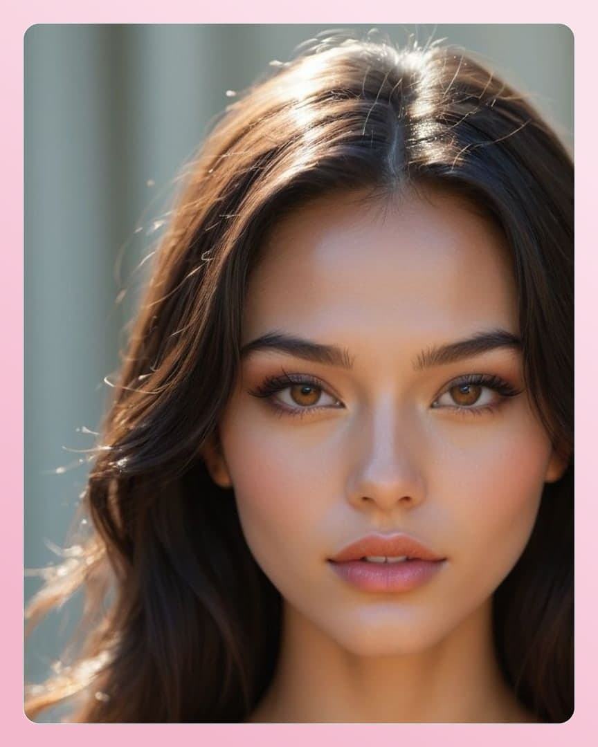 Close-up portrait with soft lighting