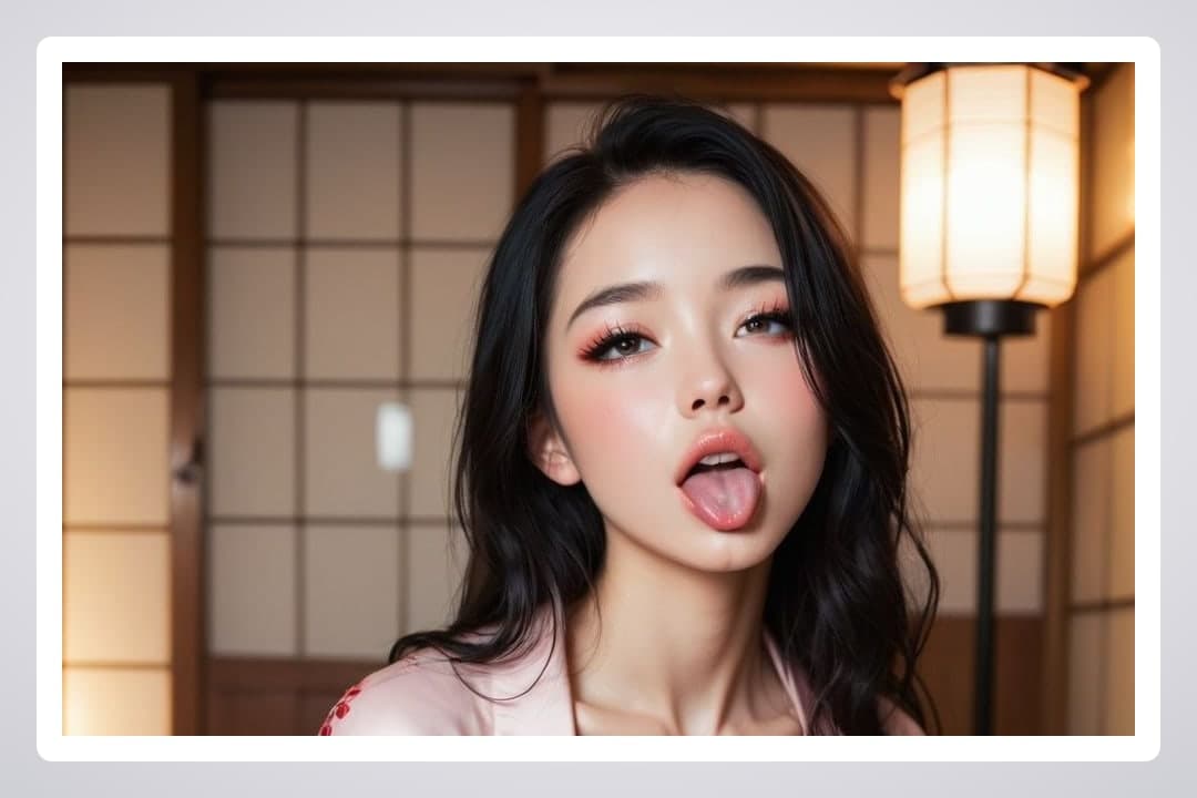 Early 20s Japanese selfie tease