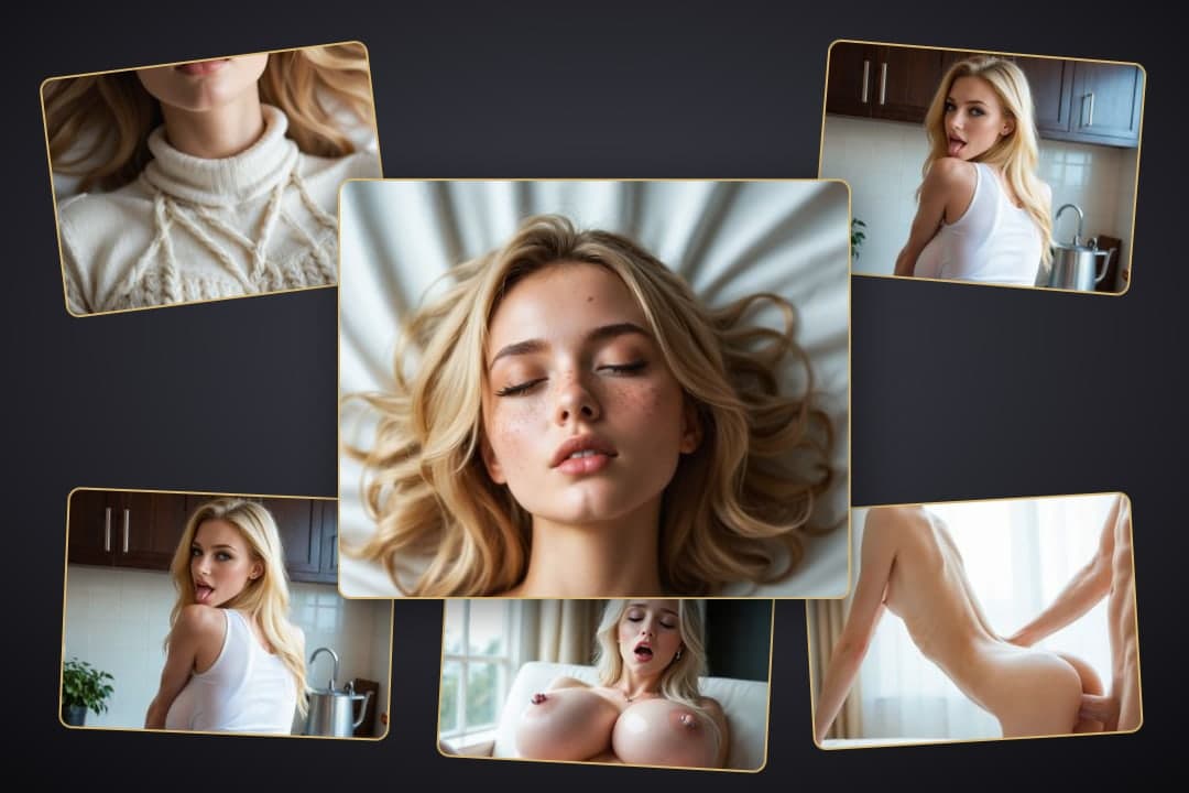 Young blonde resting eyes closed