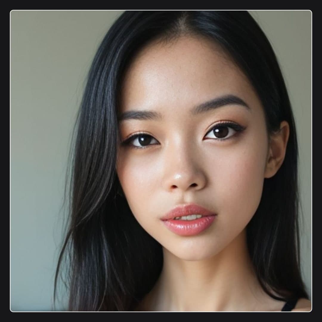 Beauty close-up portrait headshot