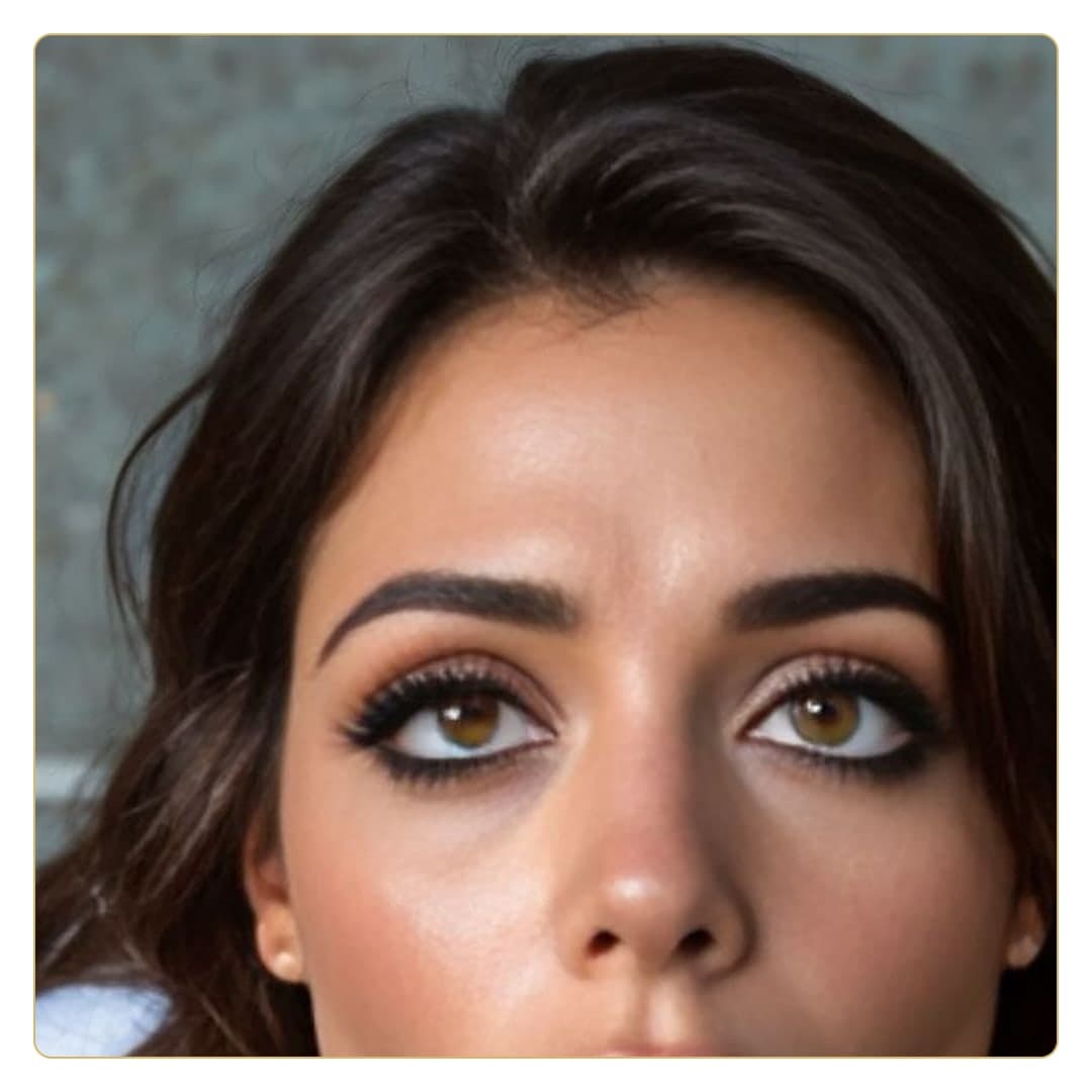 Close-up beauty headshot natural light