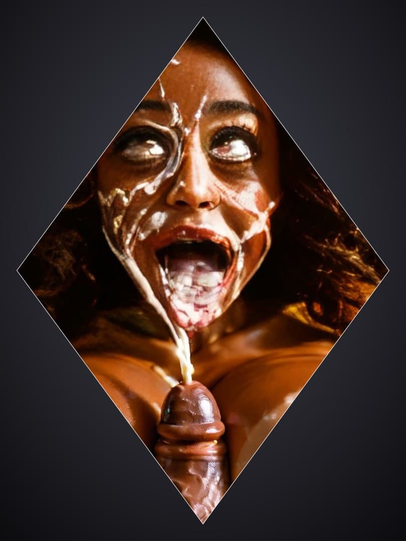 POV facial on dark skin