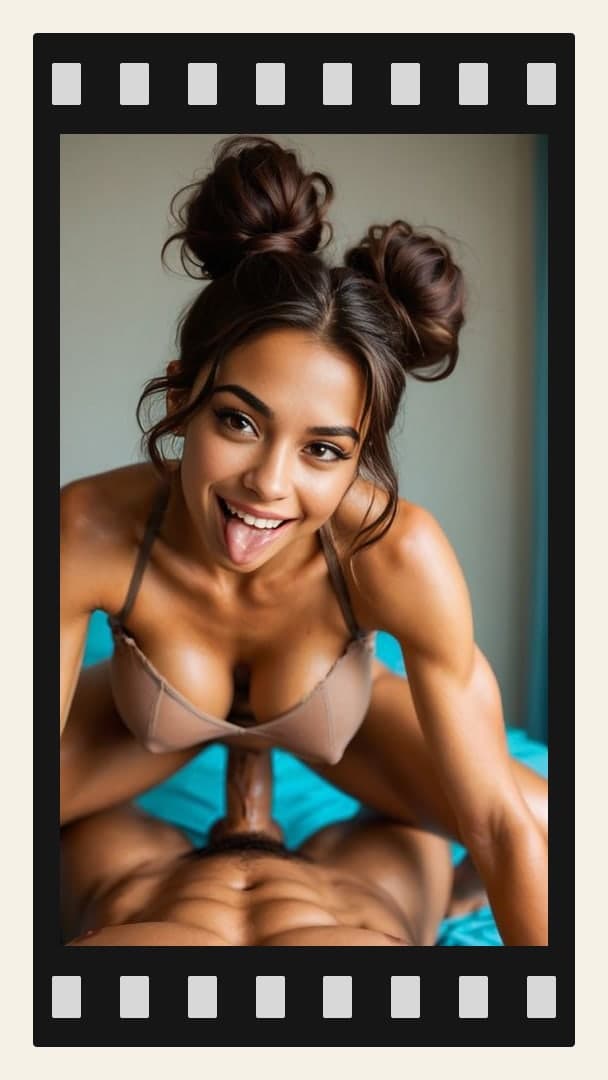 POV titfuck in bedroom