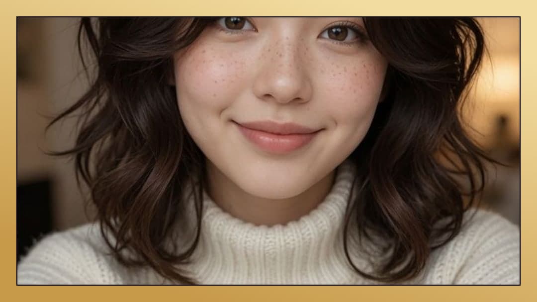 Young Asian portrait in turtleneck