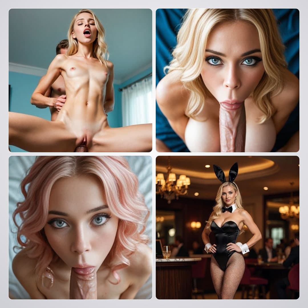 Athletic blonde rides reverse cowgirl