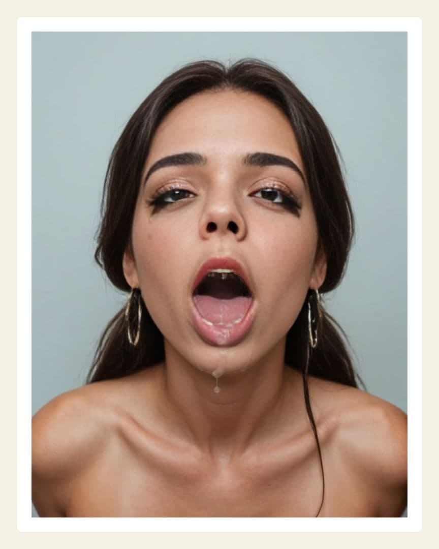 Athletic topless cum on tits