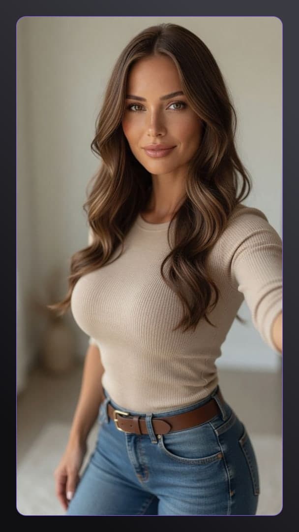 36 year old selfie in jeans