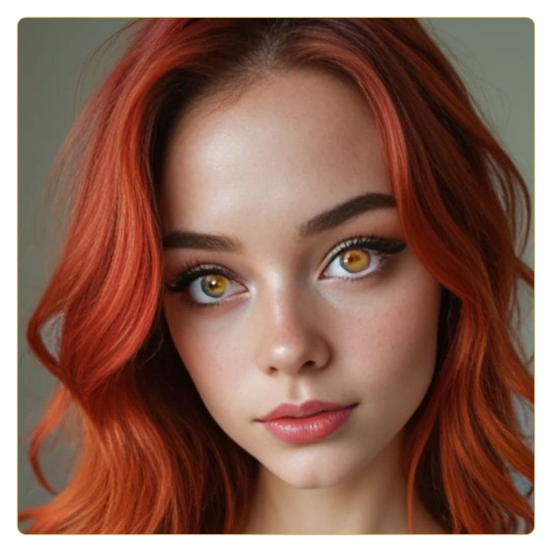 Young Asian close-up beauty shot