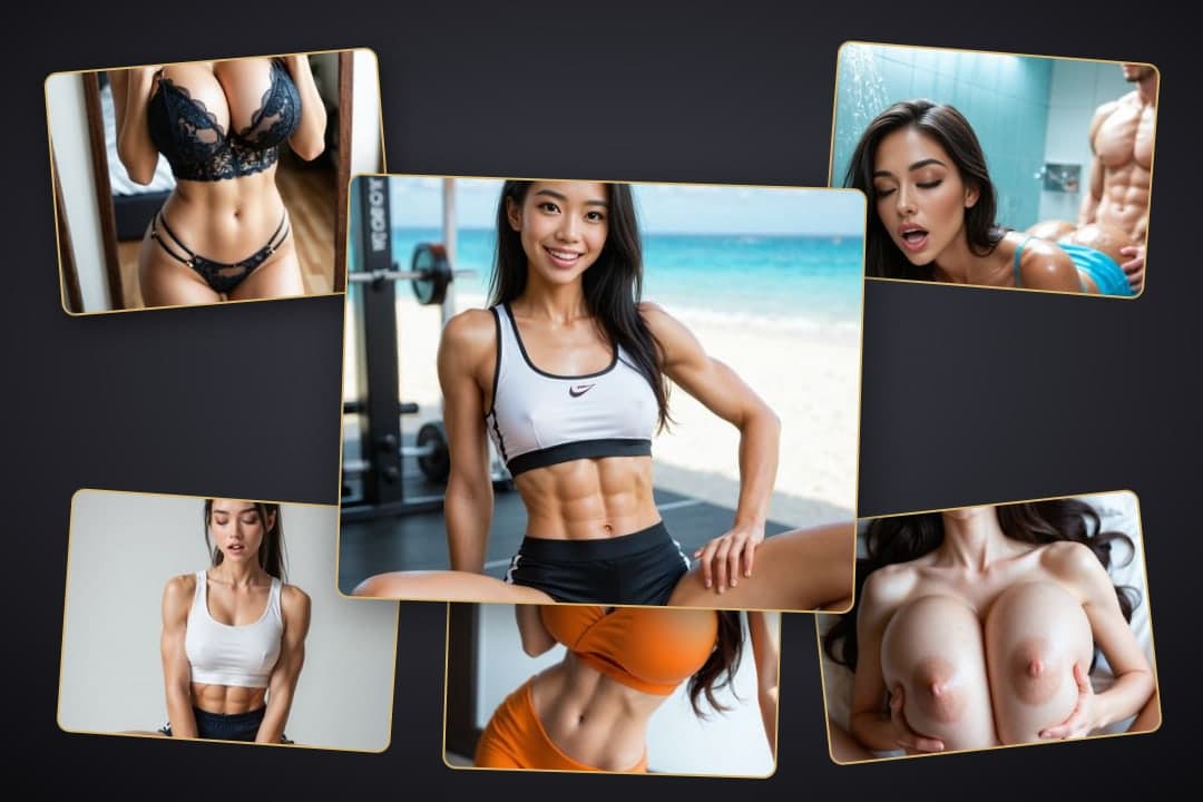 Gym sports bra beach view