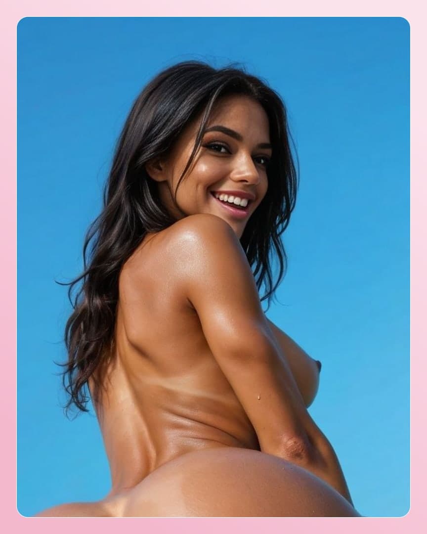 Early 20s Latina studio nude