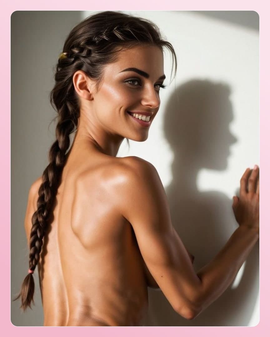 Topless side braid over shoulder