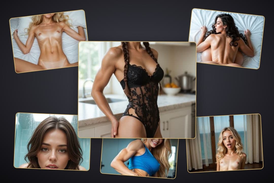 Kitchen sheer lace bodysuit pose