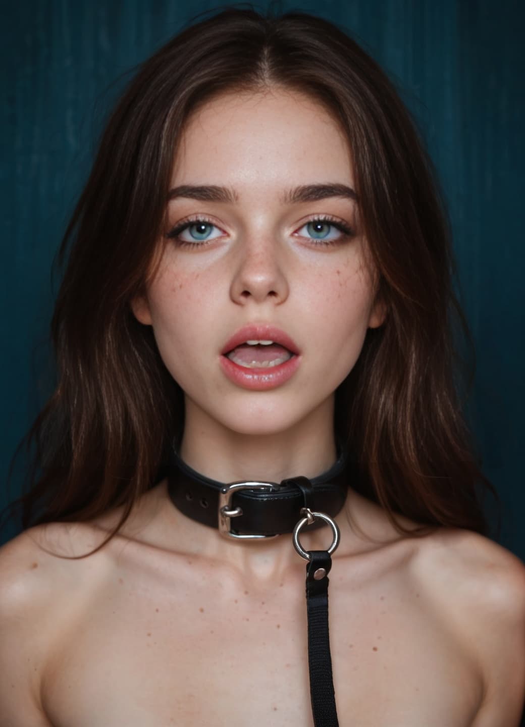 Greta Anna Collared Crawl Portrait