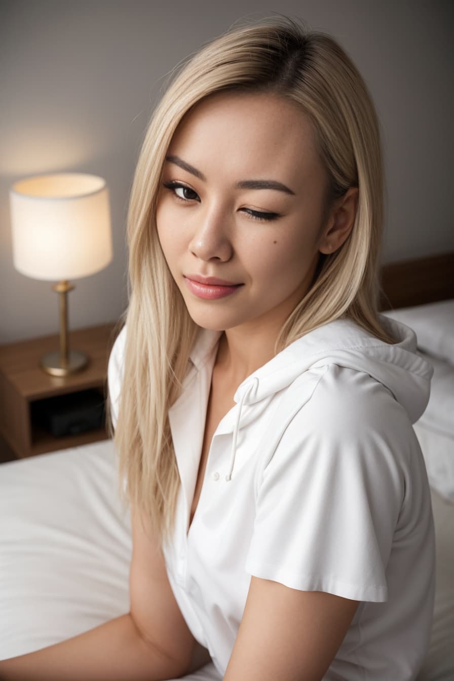 Slim frame big natural tits wink