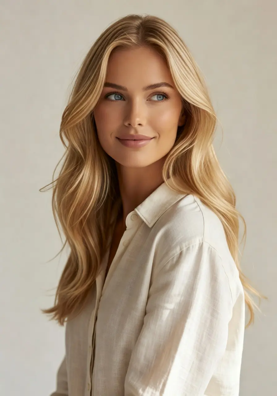 Elsa Vale Scandinavian editorial studio look