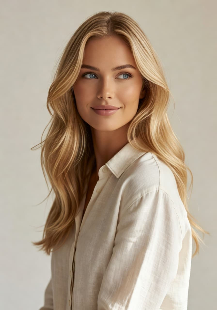 Elsa Vale Scandinavian editorial studio look