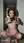 Naked redhead squatting hallway mirror