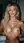 Blonde blue eyes topless bathroom pose