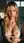 Curvy blonde pulls tank top down