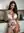 Kitchen lingerie pose with hip cocked