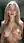 Blonde green eyes topless studio