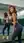 Redhead gym ass mirror pose