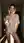 Brunette sheer top hallway light