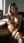Nude blonde office chair selfie