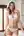 Curvy blonde in white nurse stockings
