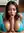 Marisol in turquoise bikini on her knees