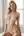 Blonde in sheer lace touches collarbone